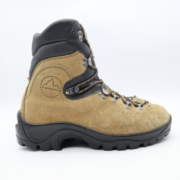 La Sportiva Glacier Men’s US 9 EU 42 Hiking Boots Gray Leather Mountain Hiking - Picture 1 of 11